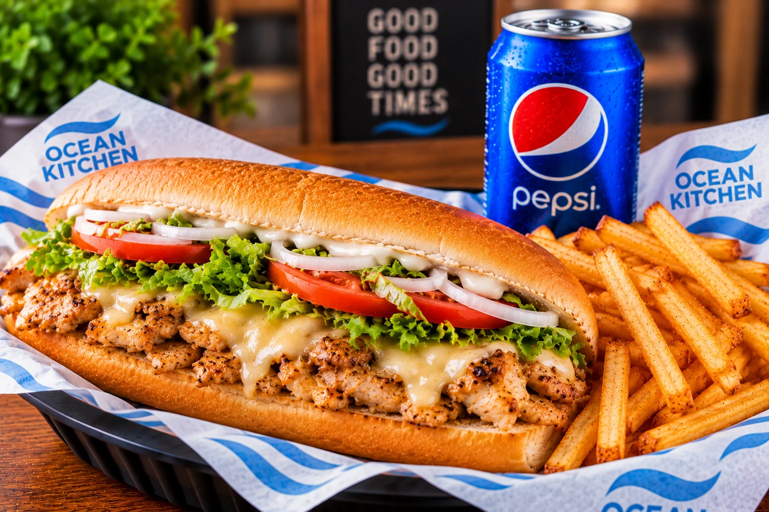 Chicken Hoagie Meal
